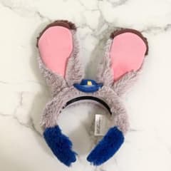 【上海ディズニー限定✨】ふわふわ！ズートピア ジュディ・ホップス カチューシャのサムネイル