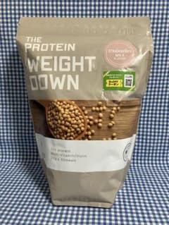 武内製薬 THE PROTEIN ウエイトダウン ストロベリーミルク風味 1kgのサムネイル