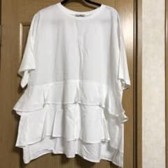 ZARA  3段フリルチュニックワンピースのサムネイル
