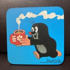クルテク　もぐらくん　コースターのサムネイル