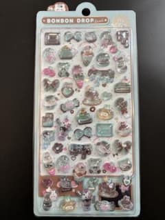 正規品　ボンボンドロップシール　ちょこみん　チョコミントのサムネイル