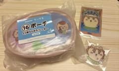 ちいかわ シーサー ポーチ アクスタ カード 3点セットのサムネイル
