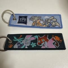 Disney ズートピア フライトタグキーホルダー ランダム　ニック ジュディのサムネイル
