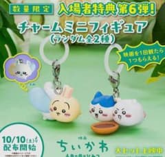 映画 ちいかわ 入場者特典 第6弾 チャームミニフィギュア　2種セットのサムネイル