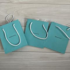 Tiffany & Co. ショップ袋 3枚セット - メルカリ