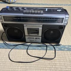 SHARP ラジカセ GF-207T 本体 昭和レトロ ジャンク品 - メルカリ