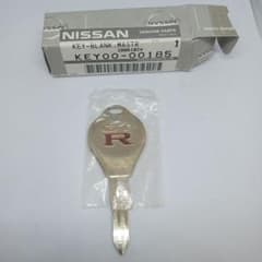 【新品未使用】　日産純正部品　日産GTRキー 日産純正部品 日産GTRキー r32 KEY00-00185 ブランクキー - メルカリ