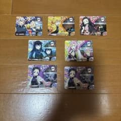 鬼滅の刃 丸美屋 シール 7枚セットのサムネイル