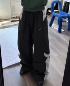 パンツ 00s nike baggy nylon pants y2k tech 00s nike nylon pants y2k tech archive - メルカリ