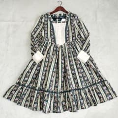 美品　HiHiHi　藍染め　刺し子　リバーシブル　ガウンコート　羽織り 美品 HiHiHi 藍染め 刺し子 リバーシブル ガウンコート 羽織り|mercari