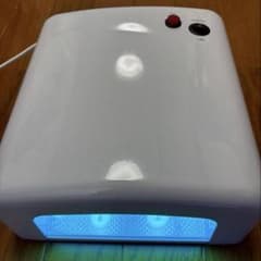 ネイル用UVライト ＆ ピンクハンドレスト & ダストフィルターシートのサムネイル