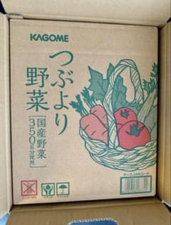カゴメ　つぶより野菜　195g30本 ［新品未開封・匿名配送・送料込］のサムネイル