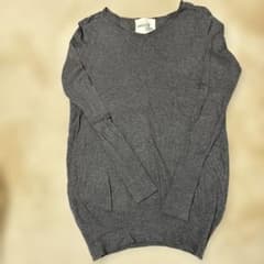 antiqua グレー 長袖ニット