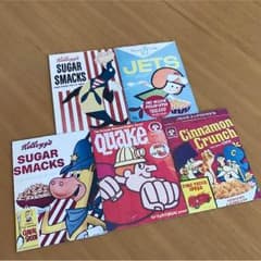 マグネット シリアル系ヴィンテージ風 5枚セットのサムネイル