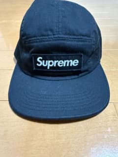 Supreme ブラックキャップ　キャンプキャップのサムネイル
