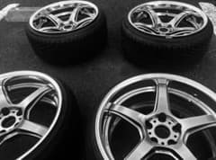 Work t5r シルバー　タイヤ&ホイール　4本のサムネイル