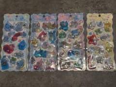 しずくちゃん ウォーターシール 4枚セットのサムネイル