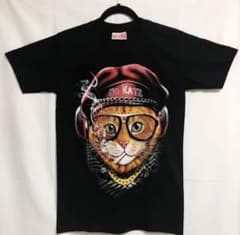 猫ギャング Tシャツ(ブラック、黒)M 新品 ユニセックスのサムネイル