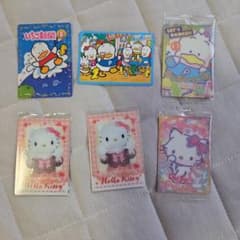 サンリオキャラクターズ　いちご新聞50周年記念トレーディングカード6枚セット