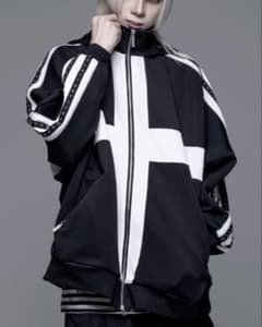 CIVARIZE シヴァーライズ フード付きスタッズライン切替トラック