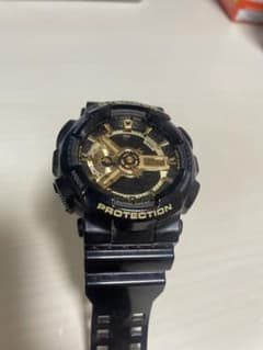 G-SHOCK 時計　ブラック×ゴールドのサムネイル