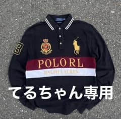 polo ralph lauren O0s ビッグポニー ポ ロシャツ 長袖のサムネイル