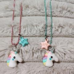 Thumbnail of ユニコーンと星のペンダントネックレスセット