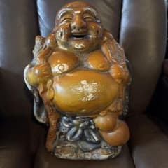 布袋尊 陶器 置物 縁起物のサムネイル
