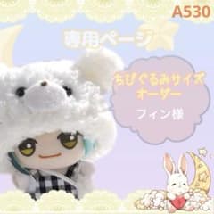 A530【フィン様】ちびぐるみサイズ ぬい服オーダー - メルカリ