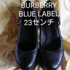 BURBERRY　BLUE LABEL　黒ハイヒール　23センチのサムネイル