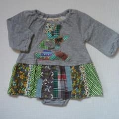 新品　未使用　女の子　ロンパース　70のサムネイル