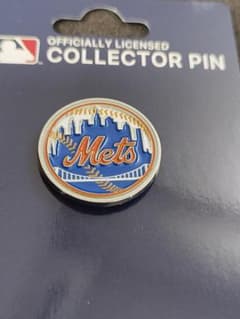 Mets ニューヨーク メッツ コレクター ピン バッジ 公式ライセンス