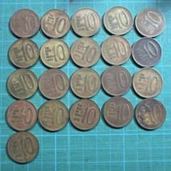 韓国 旧10ウォン硬貨 21枚セットのサムネイル