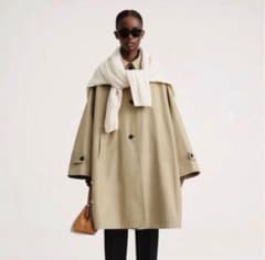 ⭐️人気新作 新品 Toteme トーテム　モッズコート 人気新作 Toteme トーテム チェスターコート ベージュ - メルカリ