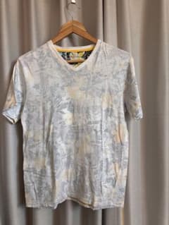 Vネック 花柄 Tシャツ メンズMのサムネイル