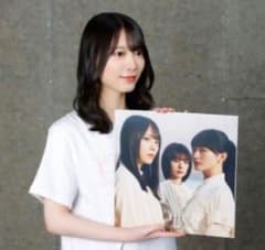 櫻坂46 オンラインくじ C賞レコード風タオル 2期生 森田ひかる 未開封