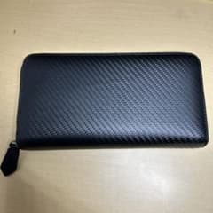 ブラック長財布 オレンジ内装のサムネイル