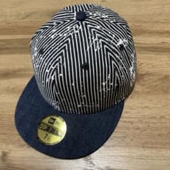 NEW ERA ヒッコリー スプラッシュ インディゴデニムバイザーのサムネイル