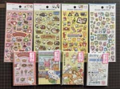 セリア 平成アニマル シートシール ポチ袋 全4種セットのサムネイル