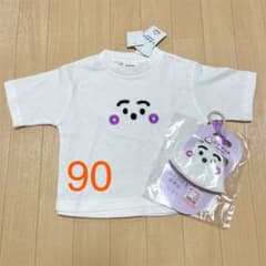 シナぷしゅ　しまむら　Tシャツ　90 タオルのサムネイル