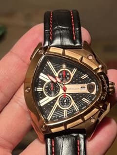Lamborghini Chronograph 時計 黒/金 - メルカリ