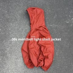 00s montbell 短丈 light shell jacket テック系 - メルカリ