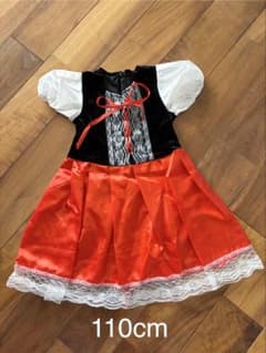 【ハロウィンにおすすめ】赤ずきん コスプレ 4点セット 110cm 仮装 衣装のサムネイル