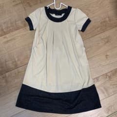授乳服　ひざ丈ワンピースのサムネイル