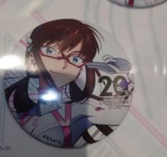 EVANGELION STORE 20주년 기념 캔 배지 말리