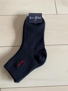 【新品未使用】2足セットEAST BOYブラックショートソックス 23-25cmのサムネイル