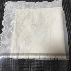 【後藤遥　様専用】ハンカチ 結婚式 白 新婦のサムネイル