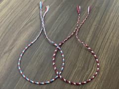 ハンドメイド ミサンガ アンクレット 2本セットのサムネイル