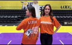サンロッカーズ渋谷 Tシャツ オレンジ　非売品のサムネイル