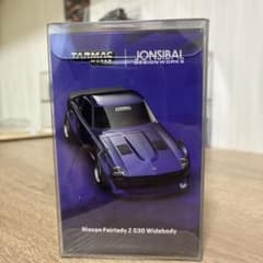 ターマックワークス 1/64 日産 フェアレディZ S30 ワイドボディ ブルーのサムネイル